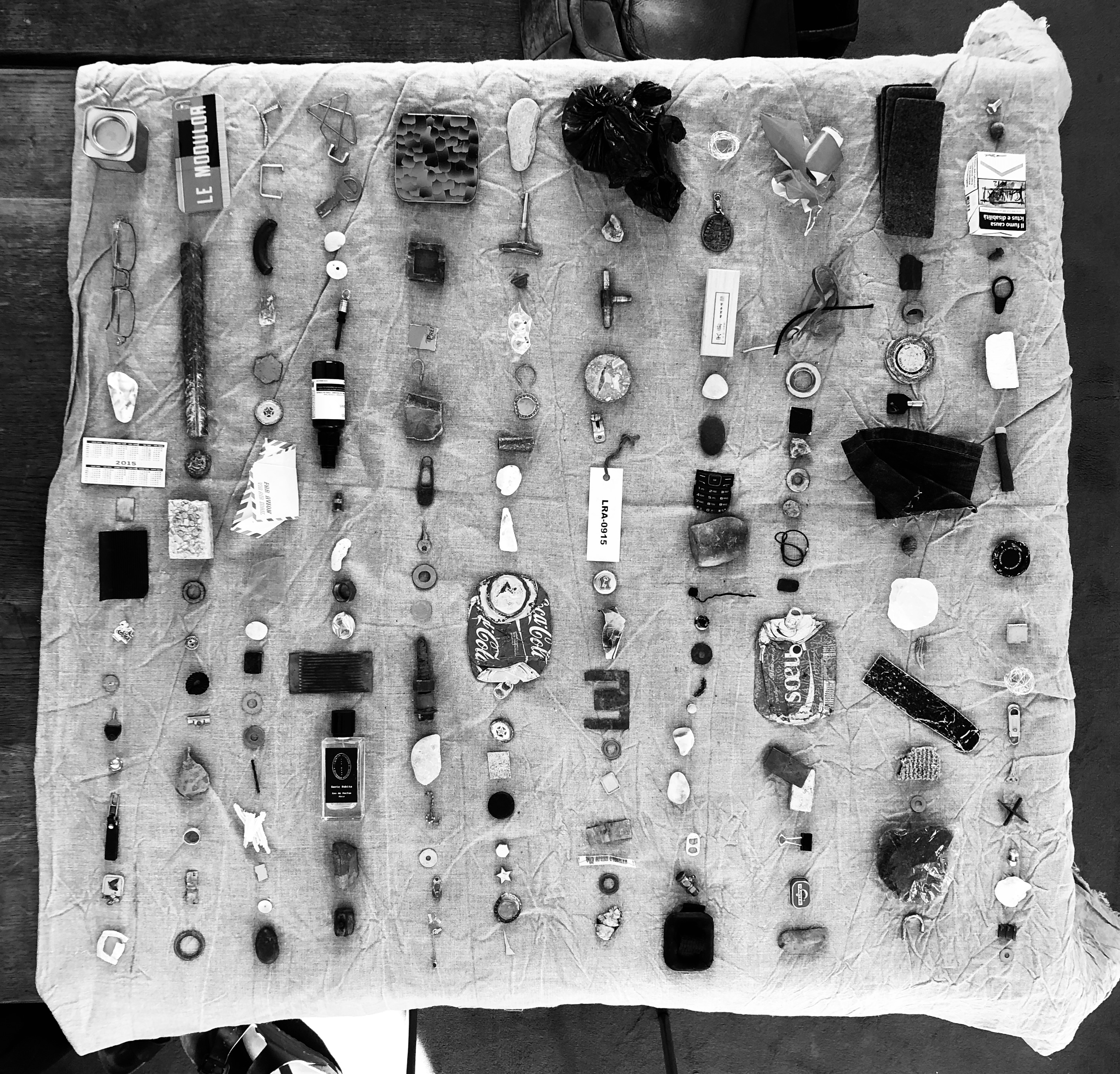 Exemple d’objets trouvés